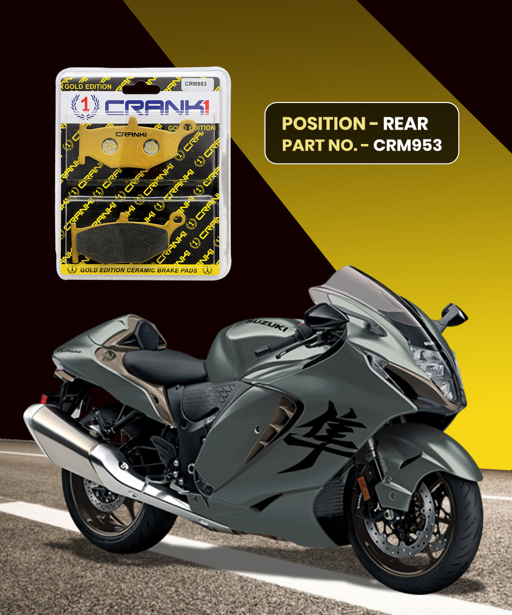 Crank1 Ceramic Brake Pads for Suzuki Hayabusa
