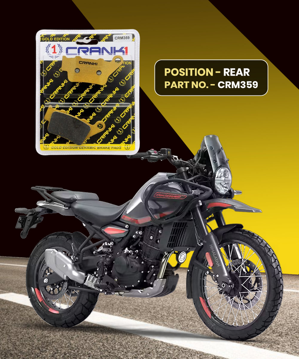 Crank1 Ceramic Brake Pads for RE Himalayan 450