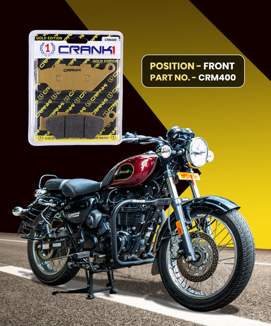 Crank1 Ceramic Brake Pads for Benelli Imperiale 400