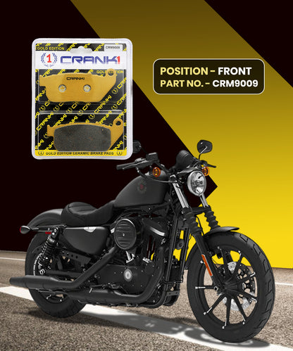 Crank1 Ceramic Brake Pads for Harley Davidson Iron 883