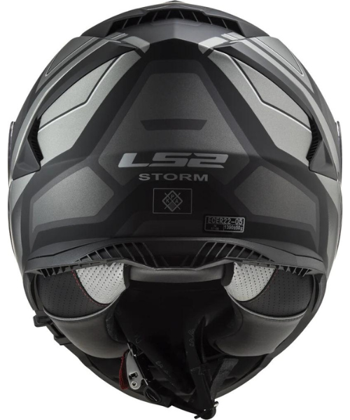 LS2 FF800 Storm II Faster Matt Titanium Full Face Helmet