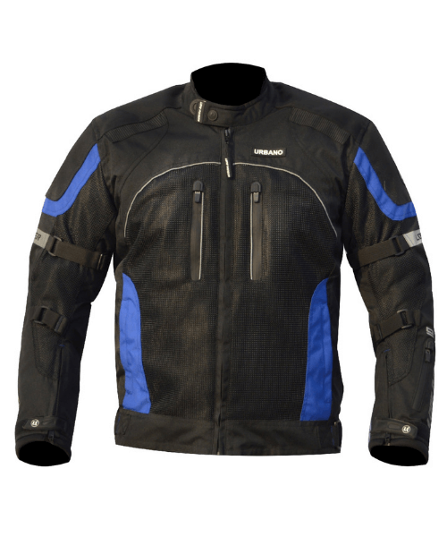 Lone Ranger Urbano Riding Jacket V2 - Royal Blue Black