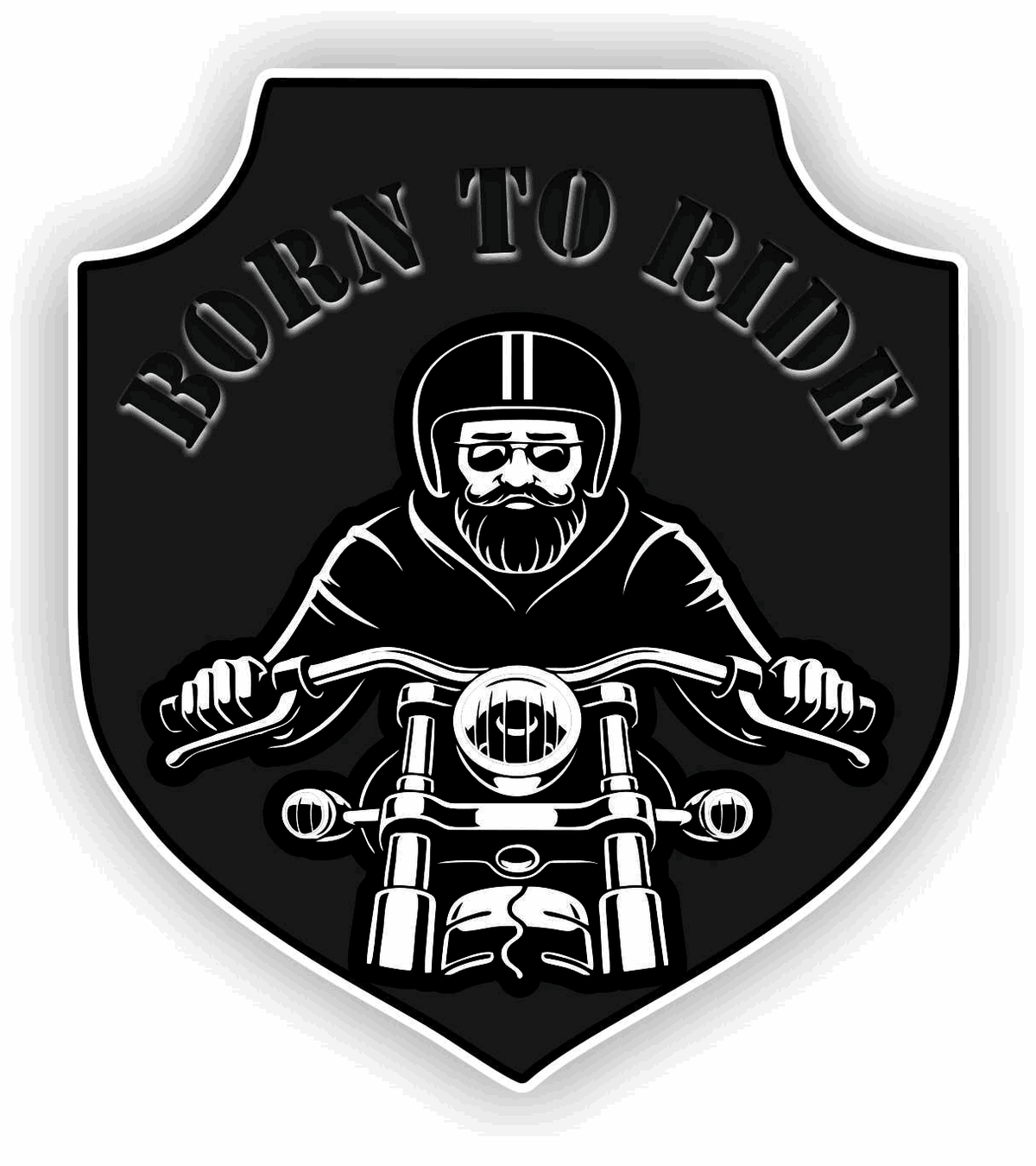 Born to Ride Sticker