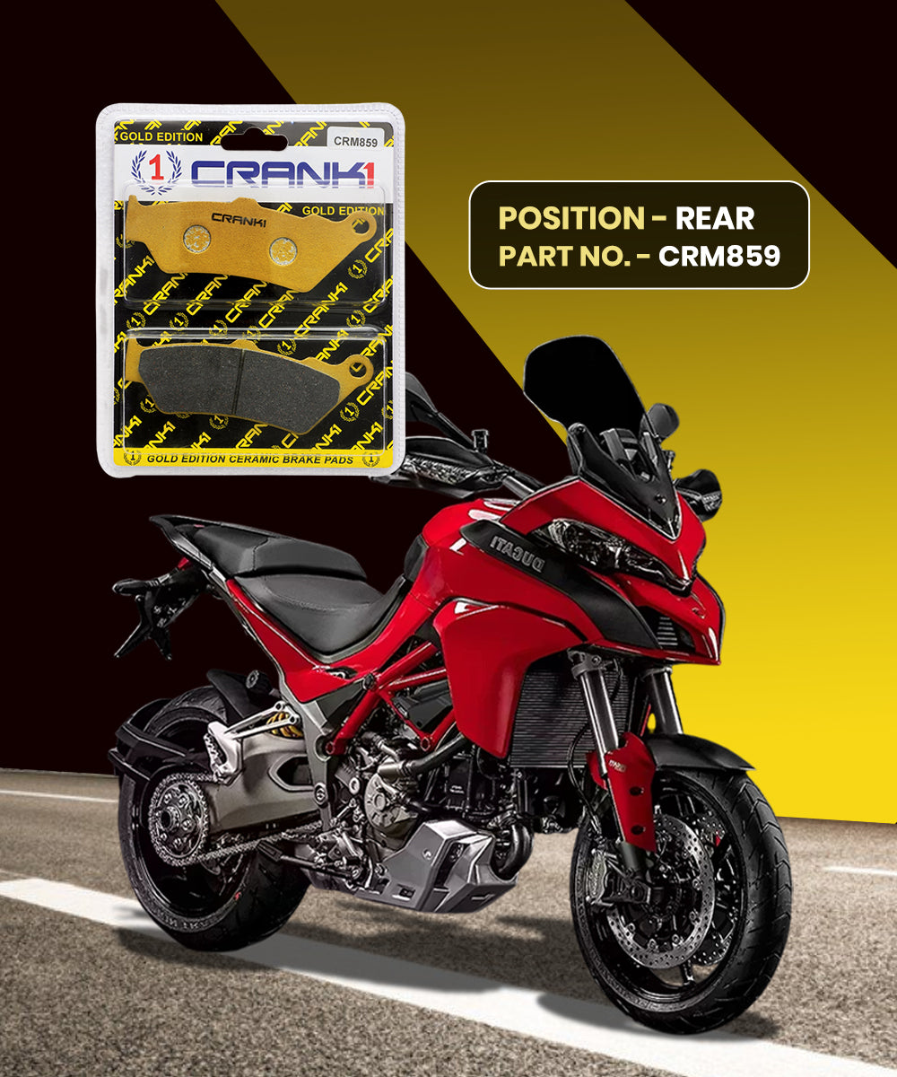 Crank1 Ceramic Brake Pads for Ducati Multistada 1200