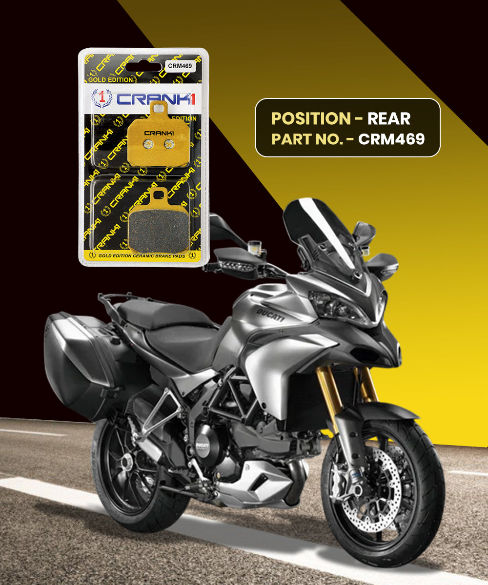 Crank1 Ceramic Brake Pads for Ducati Multistada 1200