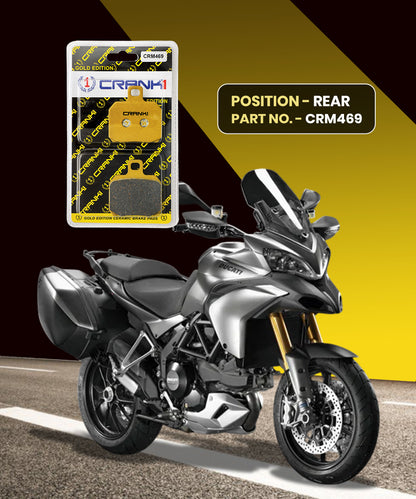 Crank1 Ceramic Brake Pads for Ducati Multistada 1200