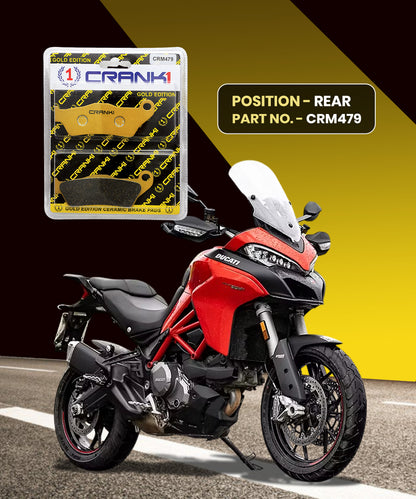 Crank1 Ceramic Brake Pads for Ducati Multistada 950