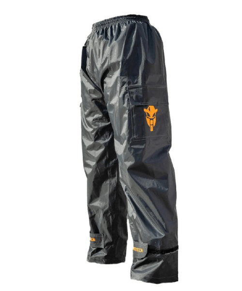 MotoTech Hurricane Rain Overtrousers - Waterproof Pants - Dark Grey