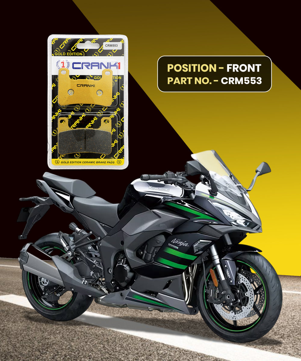 Crank1 Ceramic Brake Pads for Kawasaki Ninja 1000
