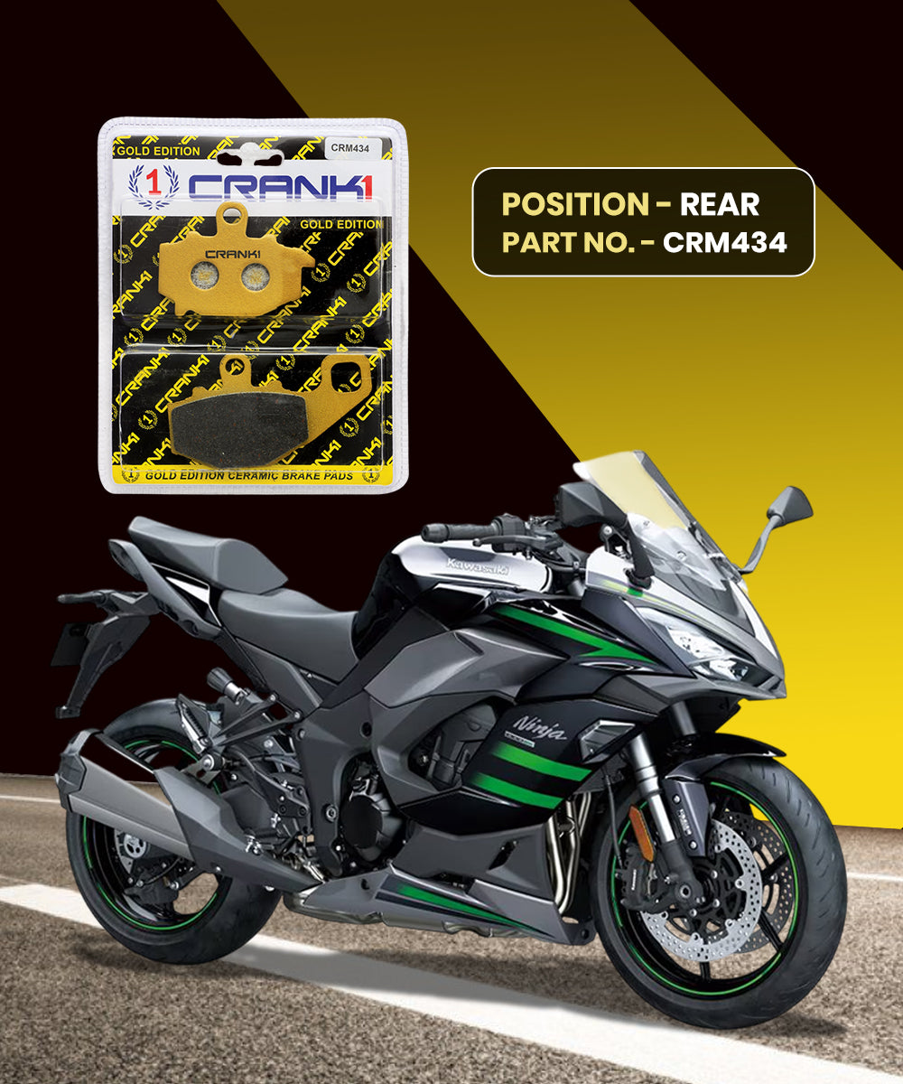 Crank1 Ceramic Brake Pads for Kawasaki Ninja 1000