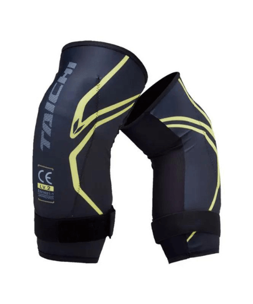 RS Taichi Stealth CE Lv2 Knee Protector - Black Yellow
