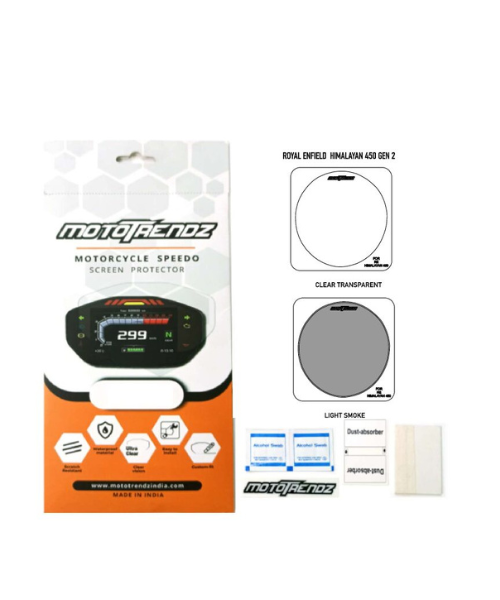 Mototrendz Speedo Protection Film for Royal Enfield Himalayan 450 Gen 2 ( 2024 )