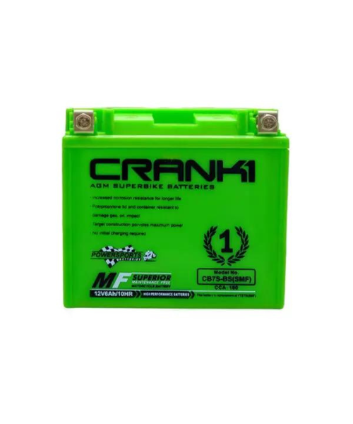 Crank1 Battery For Yamaha R1 (2015-2022) - CB7S-BS (SMF)