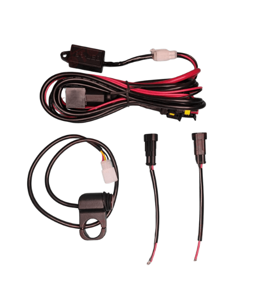 HJG Wire Harness Dual Colour - With Dual Switch/Relay/Fuse/Flasher