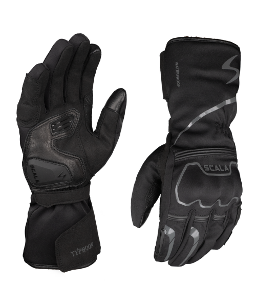 Scala Typhoon Riding Gloves - Black