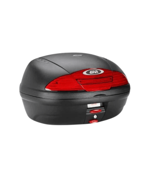 Givi E450 Simply II Monolock Top Case - Red Reflectors