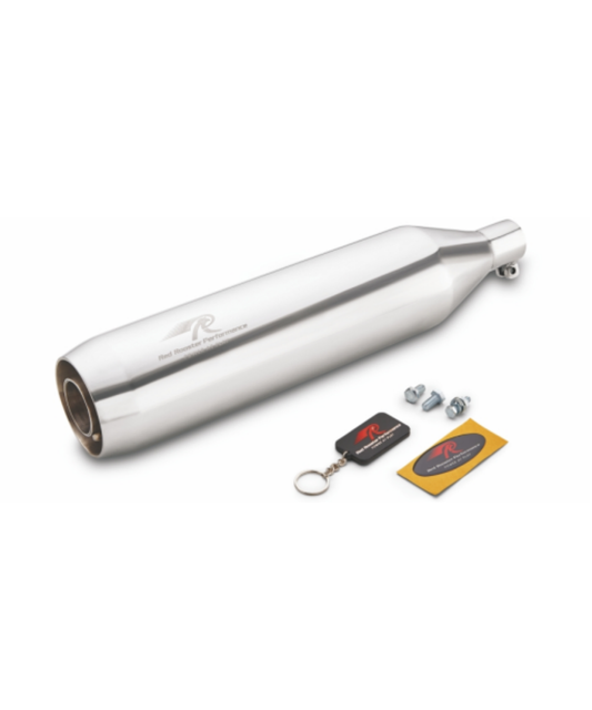 Red Rooster Performance Polestar Exhaust For Royal Enfield Classic Reborn 350 / Meteor 350 - Polish