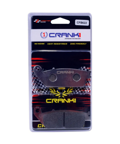 Crank1 Carbon Brake Pads for Kawasaki Ninja 650