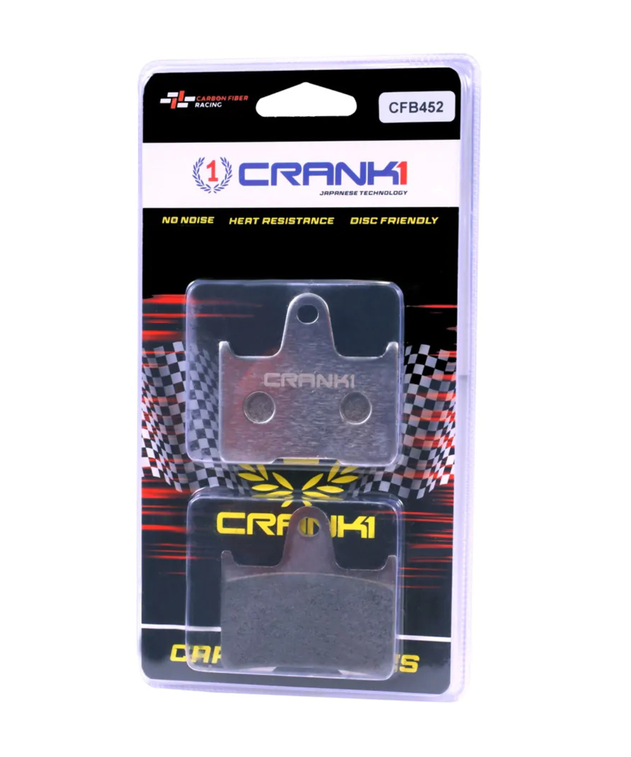 Crank1 Carbon Brake Pads for Kawasaki Ninja ZX-14R
