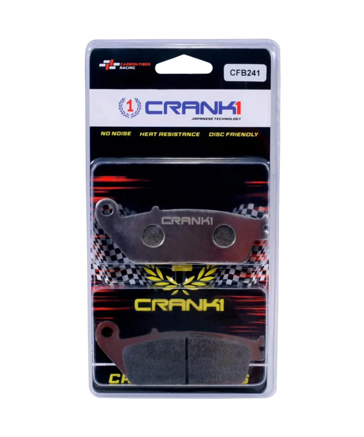 Crank1 Carbon Brake Pads for Kawasaki Versys 300