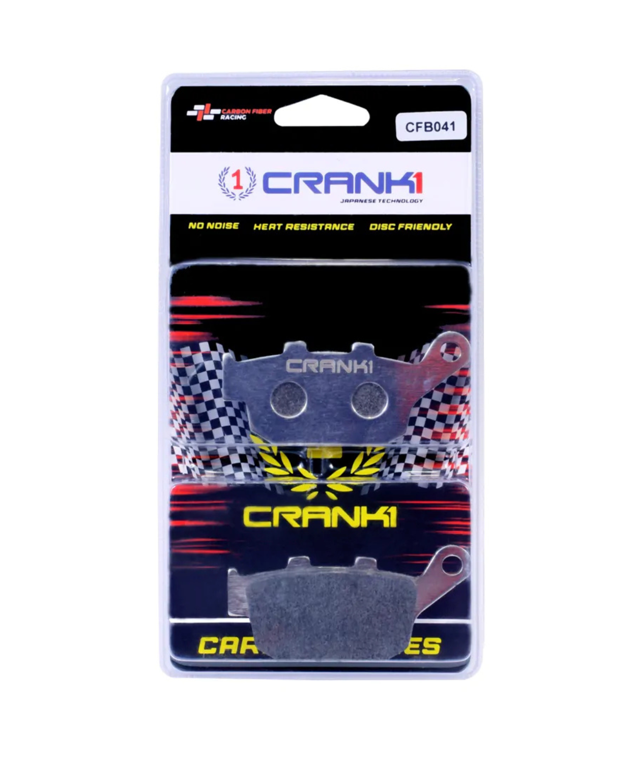 Crank1 Carbon Brake Pads for Kawasaki Z900 (2022 Onwards)