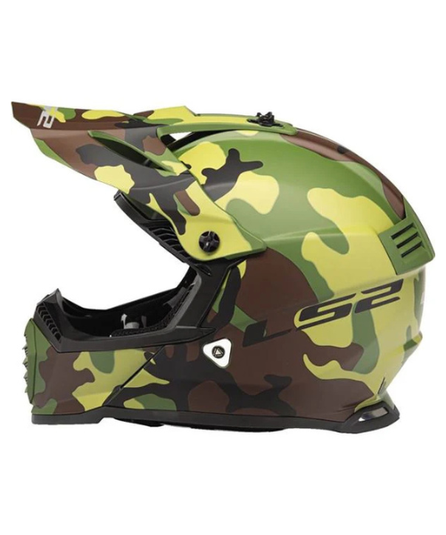 LS2 MX437 Fast Evo Jarhead Matt Camo Helmet