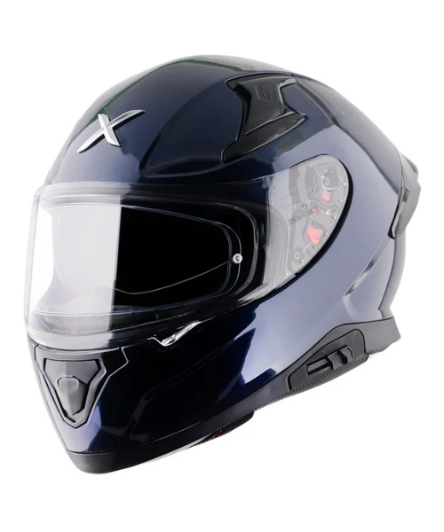 Axor Apex Solid Helmet - Gloss Deep Blue