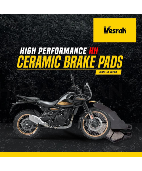 Vesrah Ceramic Brake Pads for Royal Enfield Himalayan 450