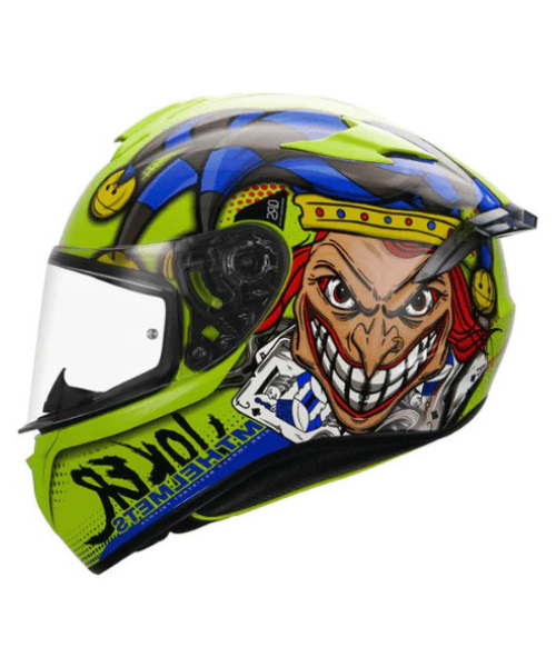 MT Targo Pro Joker Helmet – Gloss Fluorescent Yellow