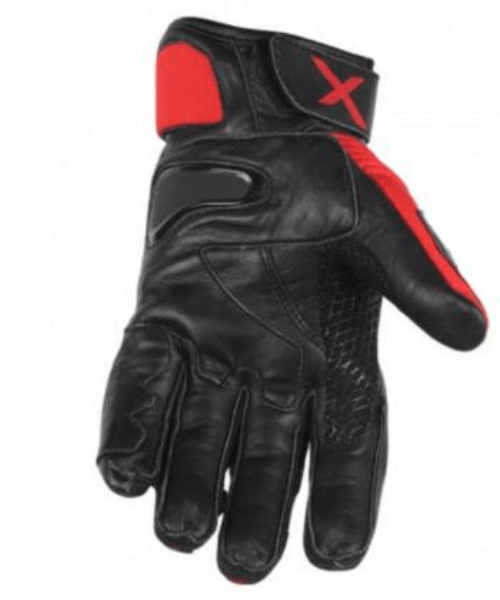Axor Spyder Riding Gloves - Black Red