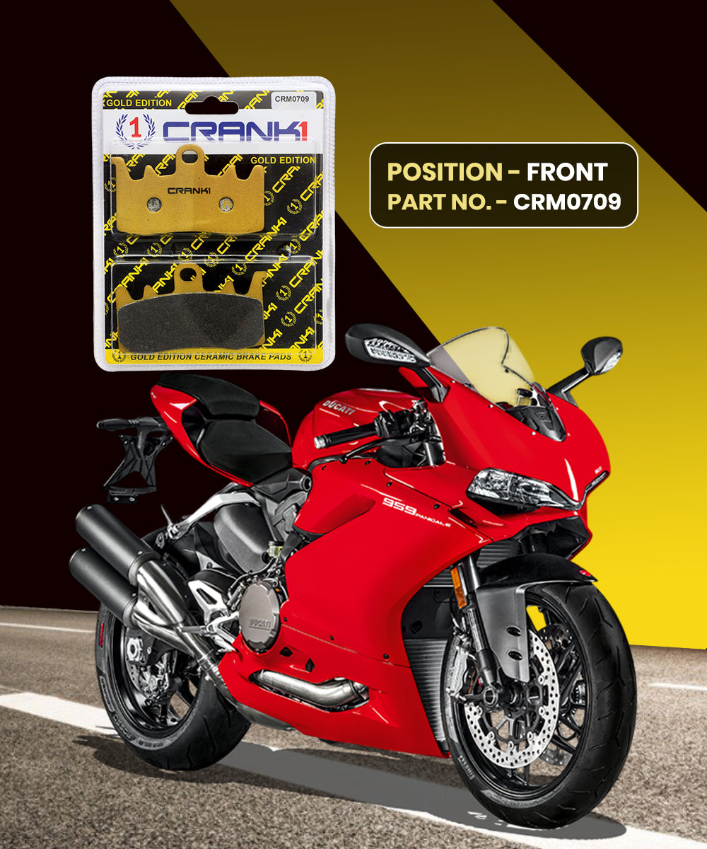 Crank1 Ceramic Brake Pads for Ducati Panigale 959