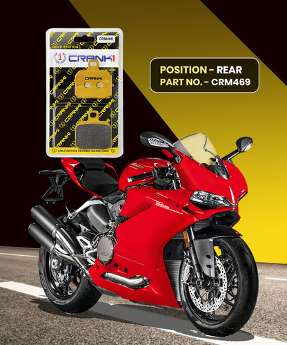 Crank1 Ceramic Brake Pads for Ducati Panigale 959