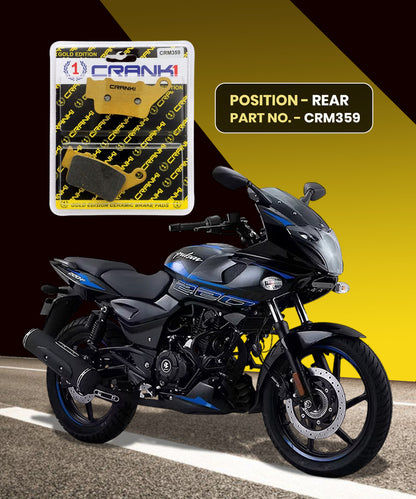 Crank1 Ceramic Brake Pads for Bajaj Pulsar 200-220