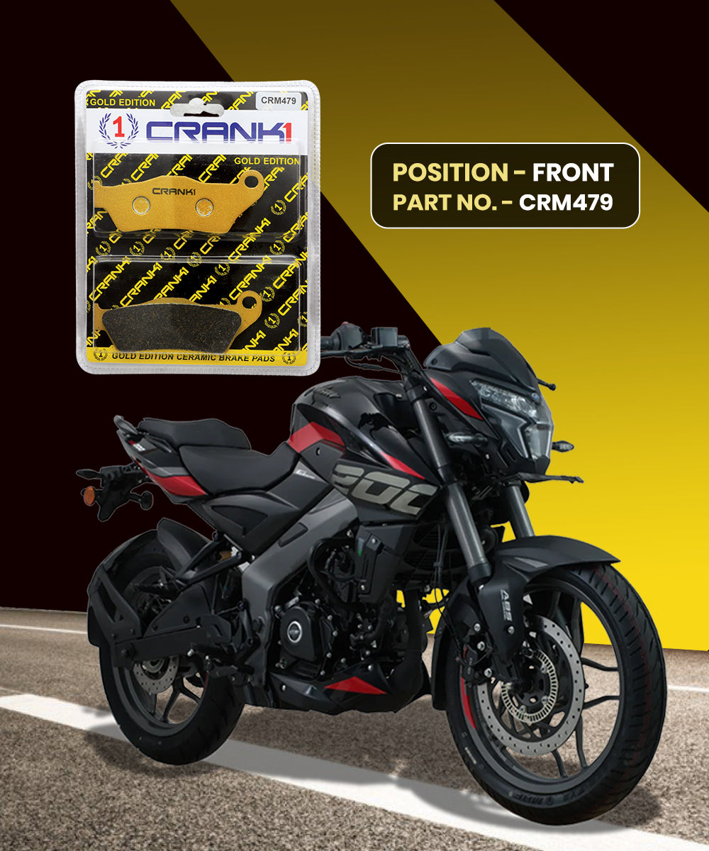 Crank1 Ceramic Brake Pads for Bajaj NS 200