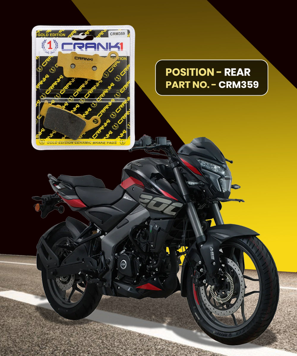 Crank1 Ceramic Brake Pads for Bajaj NS 200