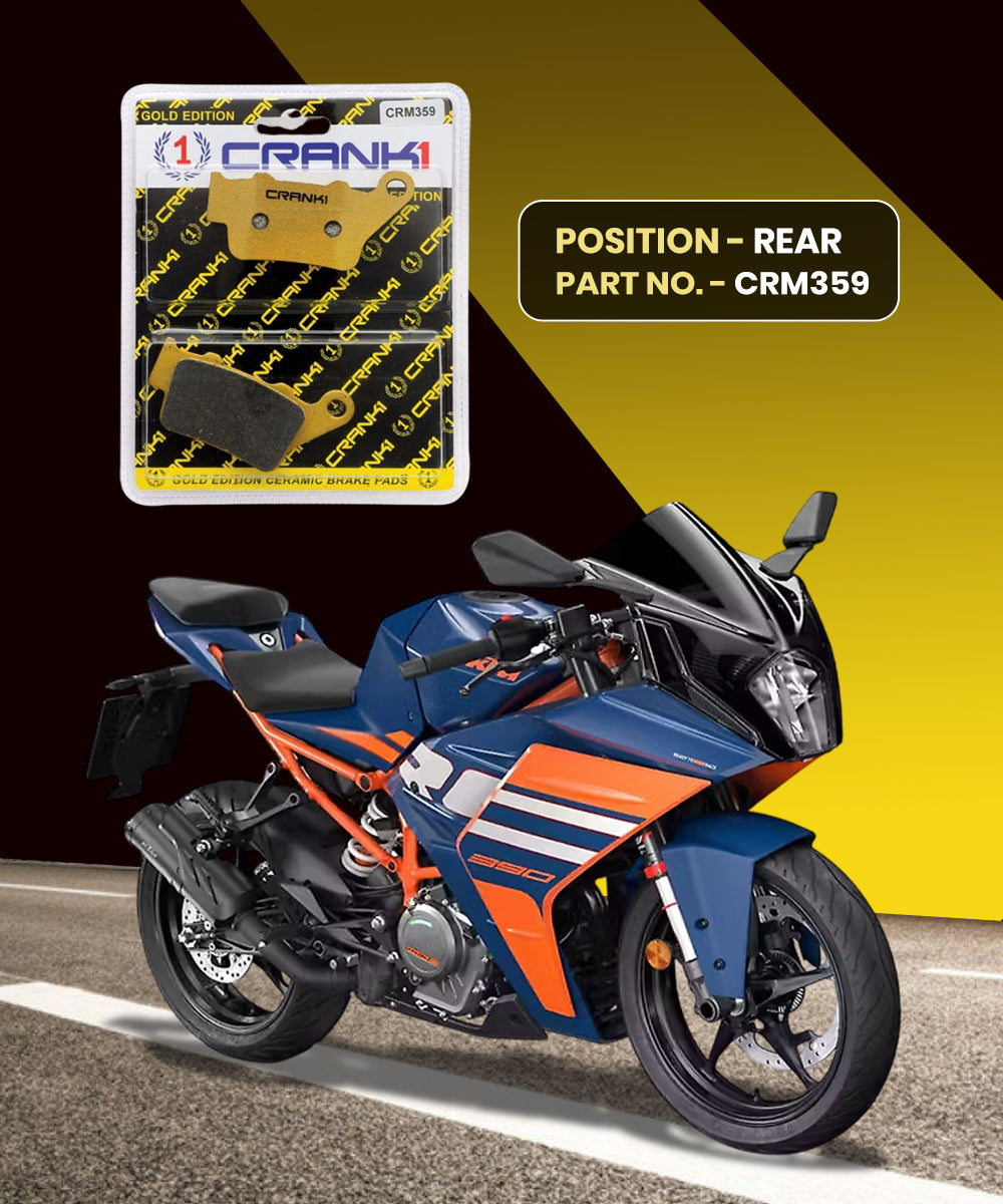 Buy Crank1 Ceramic Brake Pads for KTM 390 RC / DUKE – Bikester Global