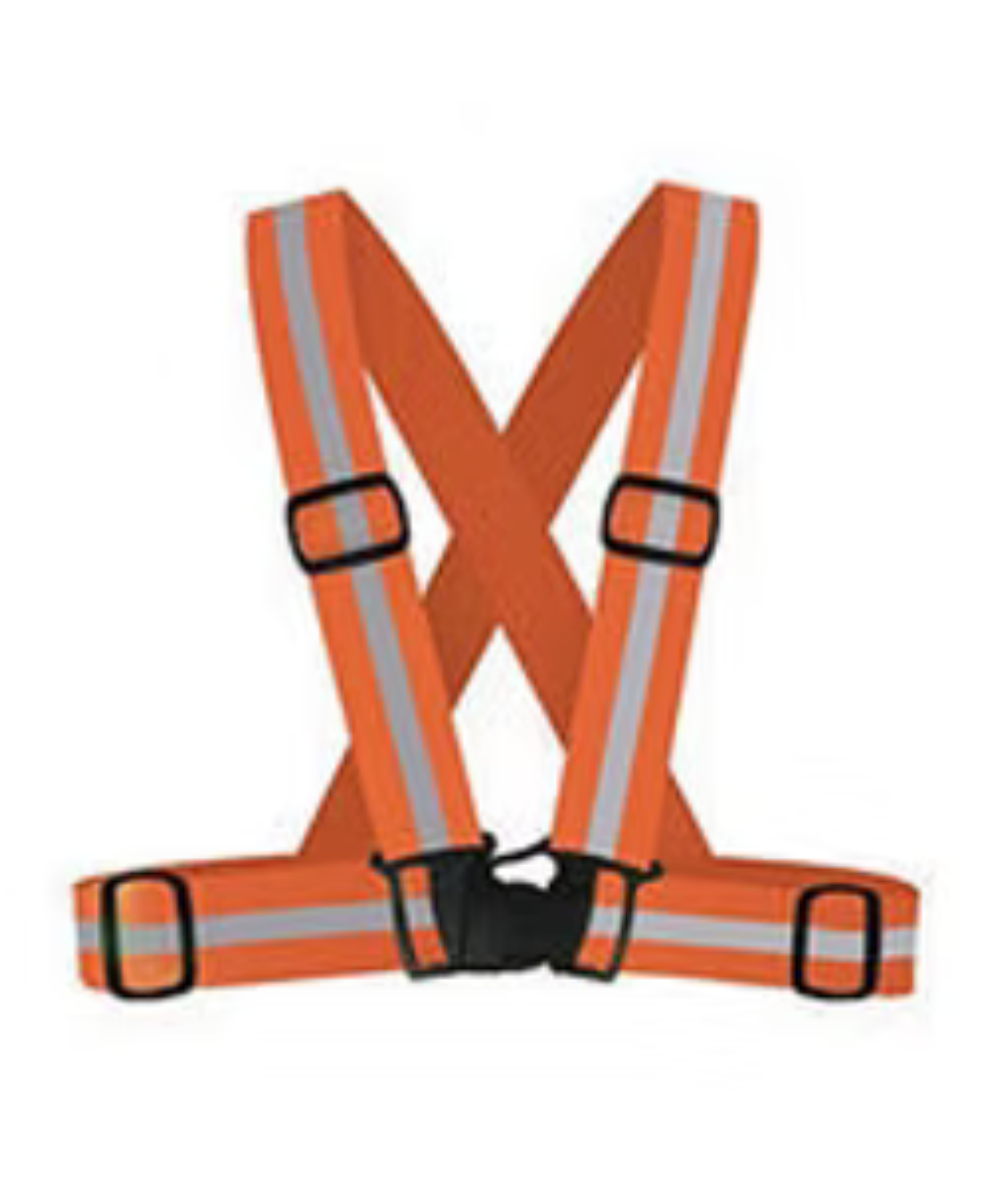 BBG Reflective Vest Strap - Orange