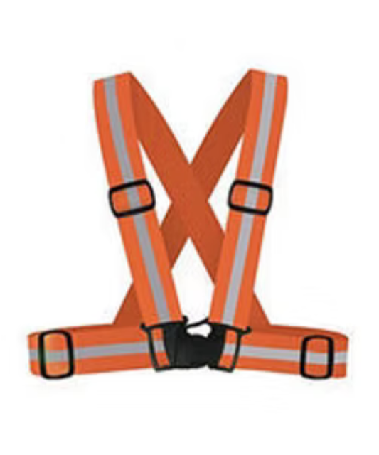 BBG Reflective Vest Strap - Orange