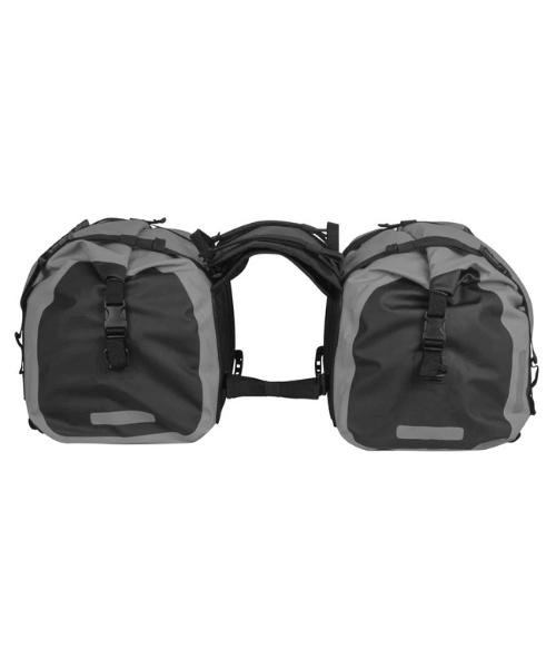 Rynox Expedition Waterproof Saddlebags - Stormproof - Light Grey