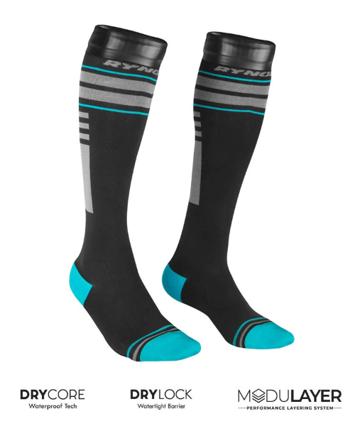 Rynox H2GO Evo Waterproof Socks - Black Blue