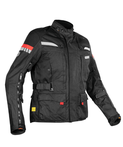 Rynox Stealth Evo v3 L2 Riding Jacket - Black