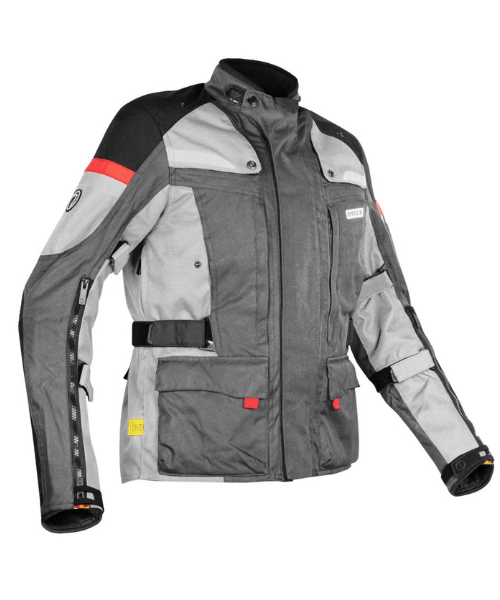 Rynox Stealth Evo v3 L2 Riding Jacket - Grey