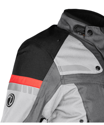 Rynox Stealth Evo v3 L2 Riding Jacket - Grey