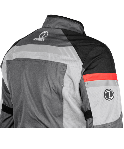 Rynox Stealth Evo v3 L2 Riding Jacket - Grey