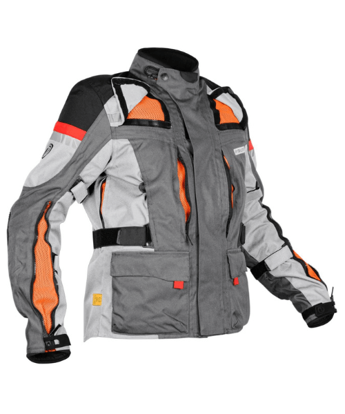 Rynox Stealth Evo v3 L2 Riding Jacket - Grey