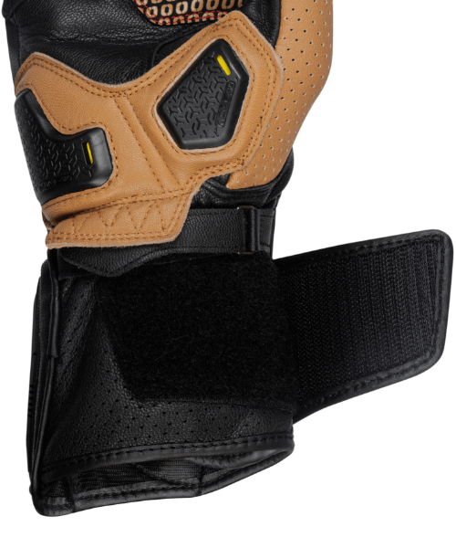 Rynox Storm Evo 2 Riding Gloves - Sand Brown Black