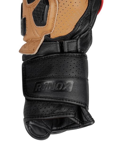 Rynox Storm Evo 2 Riding Gloves - Sand Brown Black