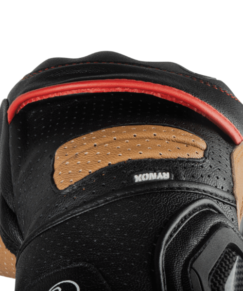 Rynox Storm Evo 2 Riding Gloves - Sand Brown Black