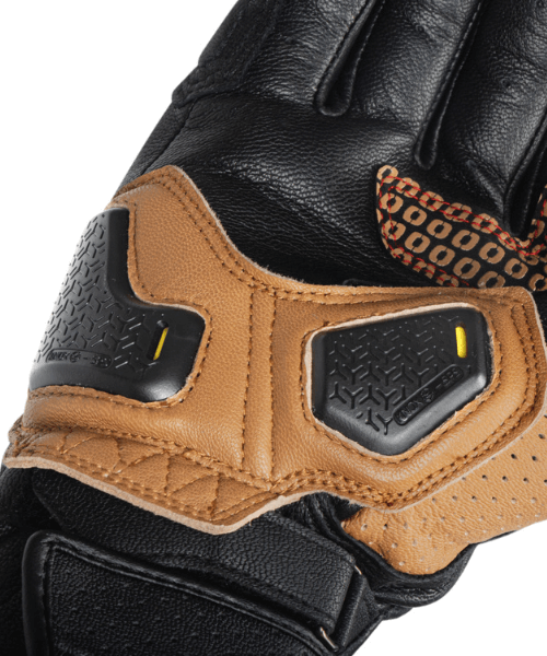 Rynox Storm Evo 2 Riding Gloves - Sand Brown Black