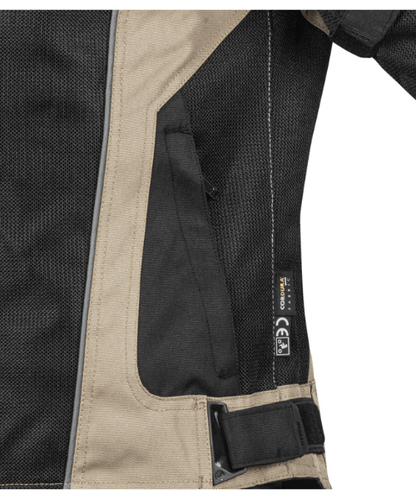 Rynox Storm Evo Riding Jacket - Sand Brown Black